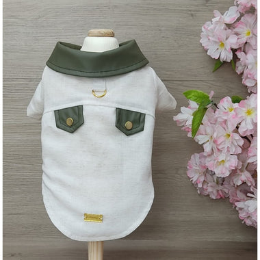 CAMISA LOVE LINHO/VERDE