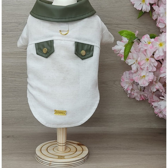 CAMISA LOVE LINHO/VERDE