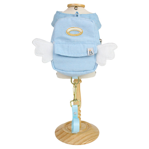 Colete Mochila Anjinho Azul