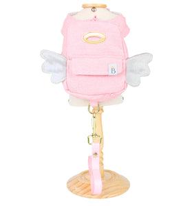 Colete Mochila Anjinho Rosa