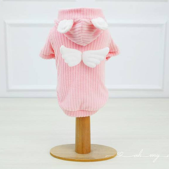 Casaco Anjinho Rosa
