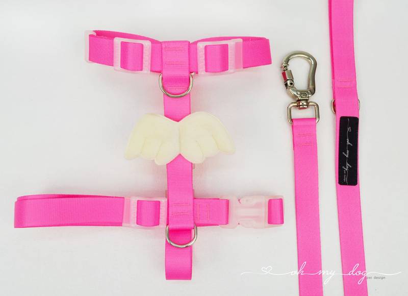 Peitoral H Anjinho Pink
