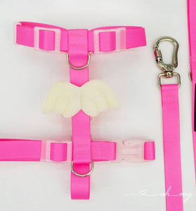 Peitoral H Anjinho Pink