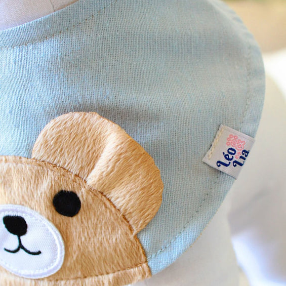 Bandana Luxo Ursinho Azul