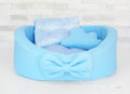 Cama Europa Pele Azul Bebe