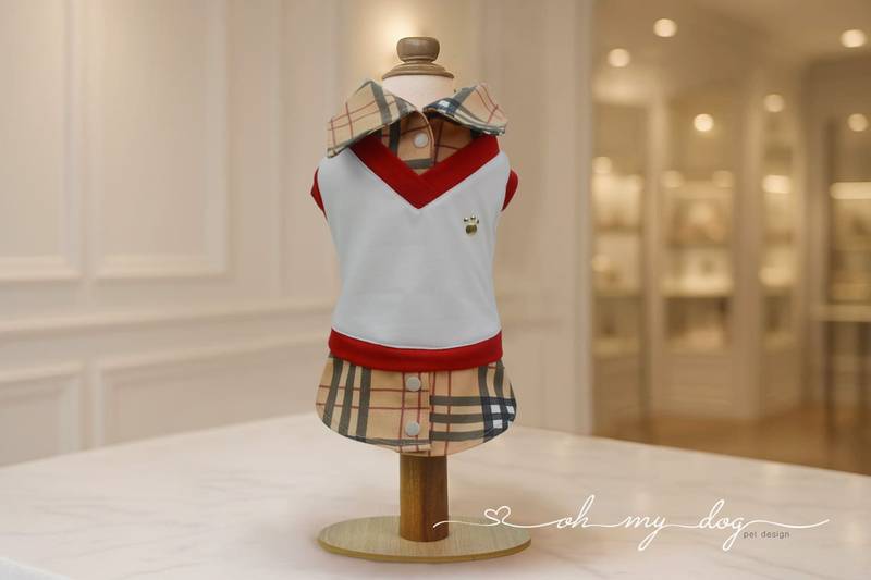 Camisa Colegial Xadrez
