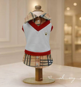 Camisa Colegial Xadrez