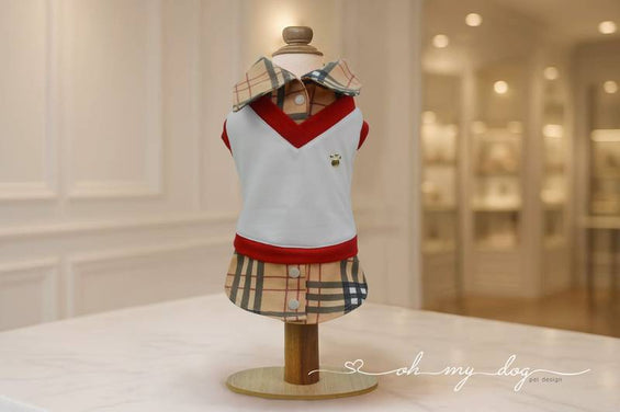 Camisa Colegial Xadrez