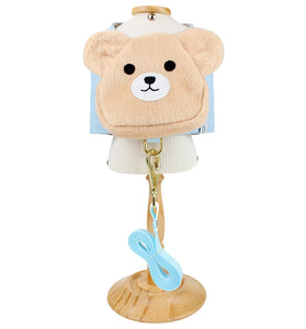 Colete Mochila Ursinho Azul