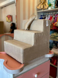 Escada para Pet em Tecido Suede