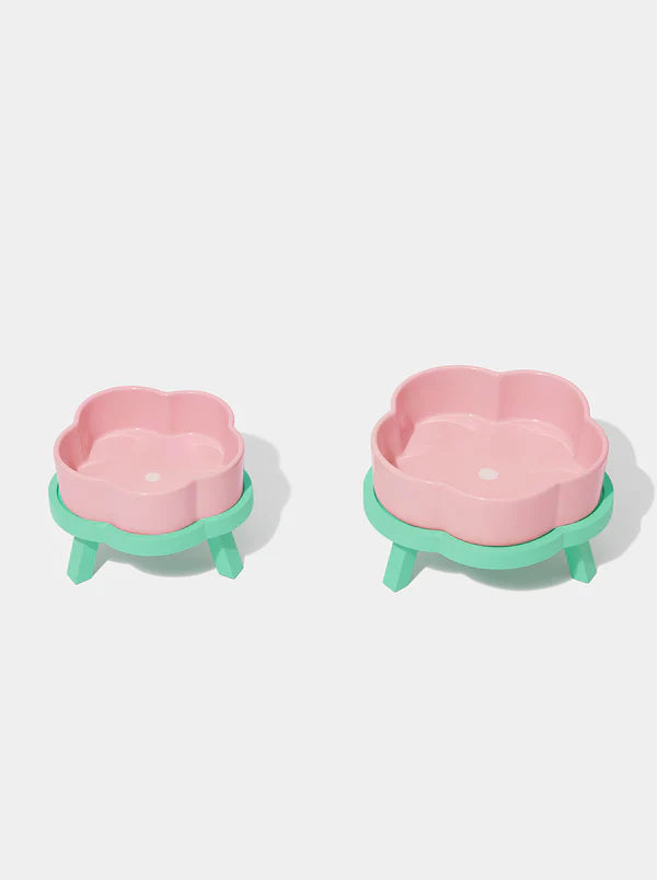 Comedouro/Bebedouro Flora Ceramica Pet Bowl M