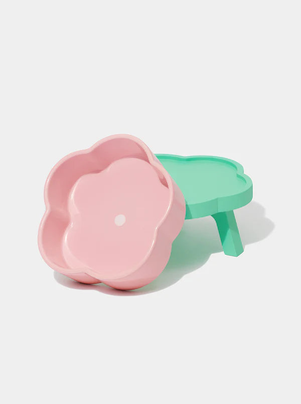 Comedouro/Bebedouro Flora Ceramica Pet Bowl M