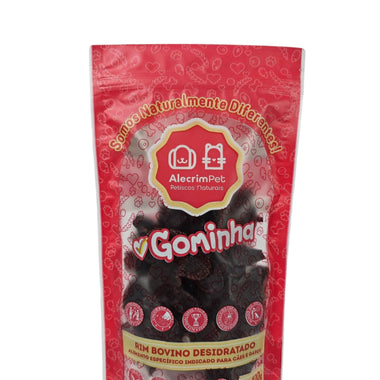 Petisco Natural para Cães e Gatos - Gominha (Rim Bovino) 100g