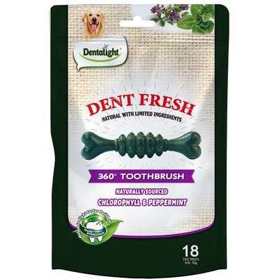 Petisco Dentalight Dent Fresh 360° Clorofila e Hortelã para Cães
