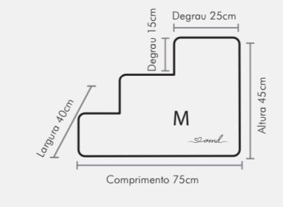 Escada Média 3 Degraus
