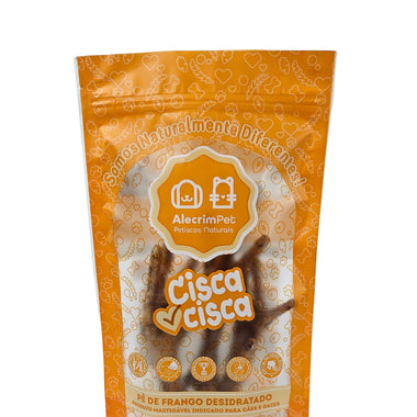 Mordedor Natural Para Cães - Cisca-Cisca (Pé de Galinha Desidratado)