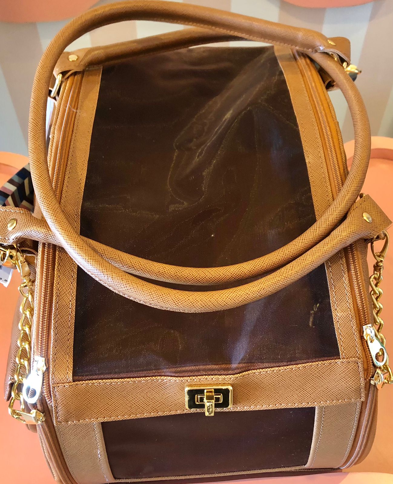 Bolsa Transpote Caramelo