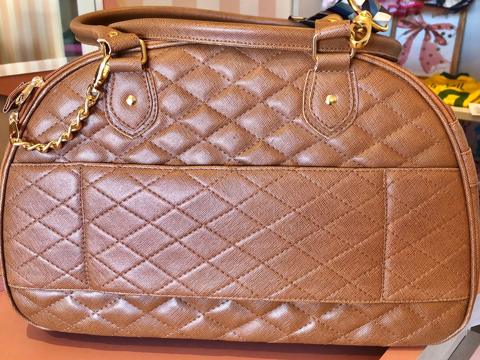 Bolsa Transpote Caramelo