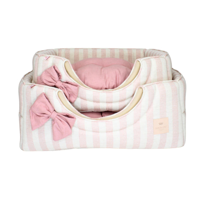 Toca Retangular Tecido Pata Chic - Linn Rose Tamanho G