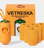 Conjunto Cata Caca Dispenser e Sacos (1 dispenser + 7 rolos) Vetreska