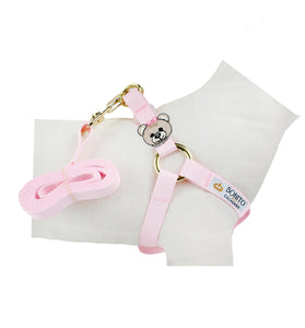 Peitoral Americano Ursinho Rosa