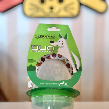 Brinquedo Interativo P/Cães Dispenser De Ração Buddy Toys