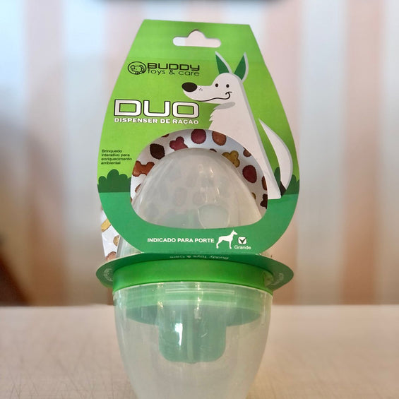 Brinquedo Interativo P/Cães Dispenser De Ração Buddy Toys