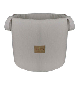 Cesto Para Brinquedo Toy Linen Bege