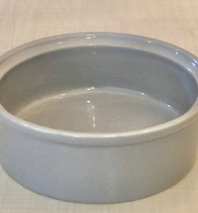 Comedouro Cerâmica Cinza