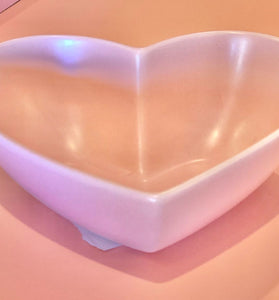 Comedouro Coração Rosa