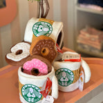 Brinquedo Kit Coffee Mug c/ 3 Donuts