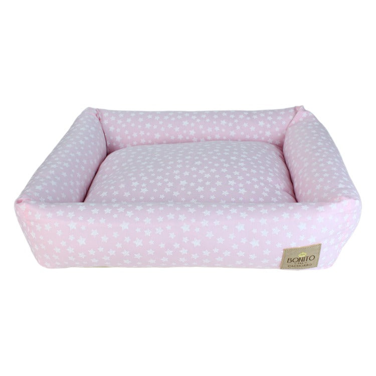 Cama Estrela Rosa