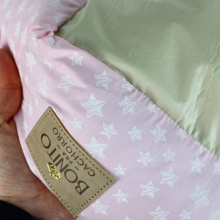 Cama Estrela Rosa