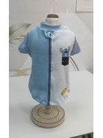 T-SHIRT AZUL/MARINHO STITCH