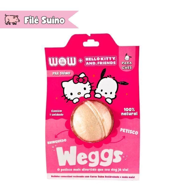 Petisco Natural Wow Pet Food Weggs para Cães