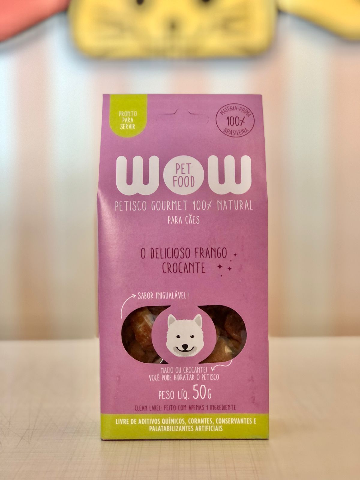 Wow Petisco Gourmet 100% Natural para Cães