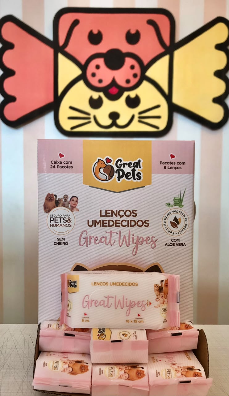 Lenço Umedecido com 8 unidades