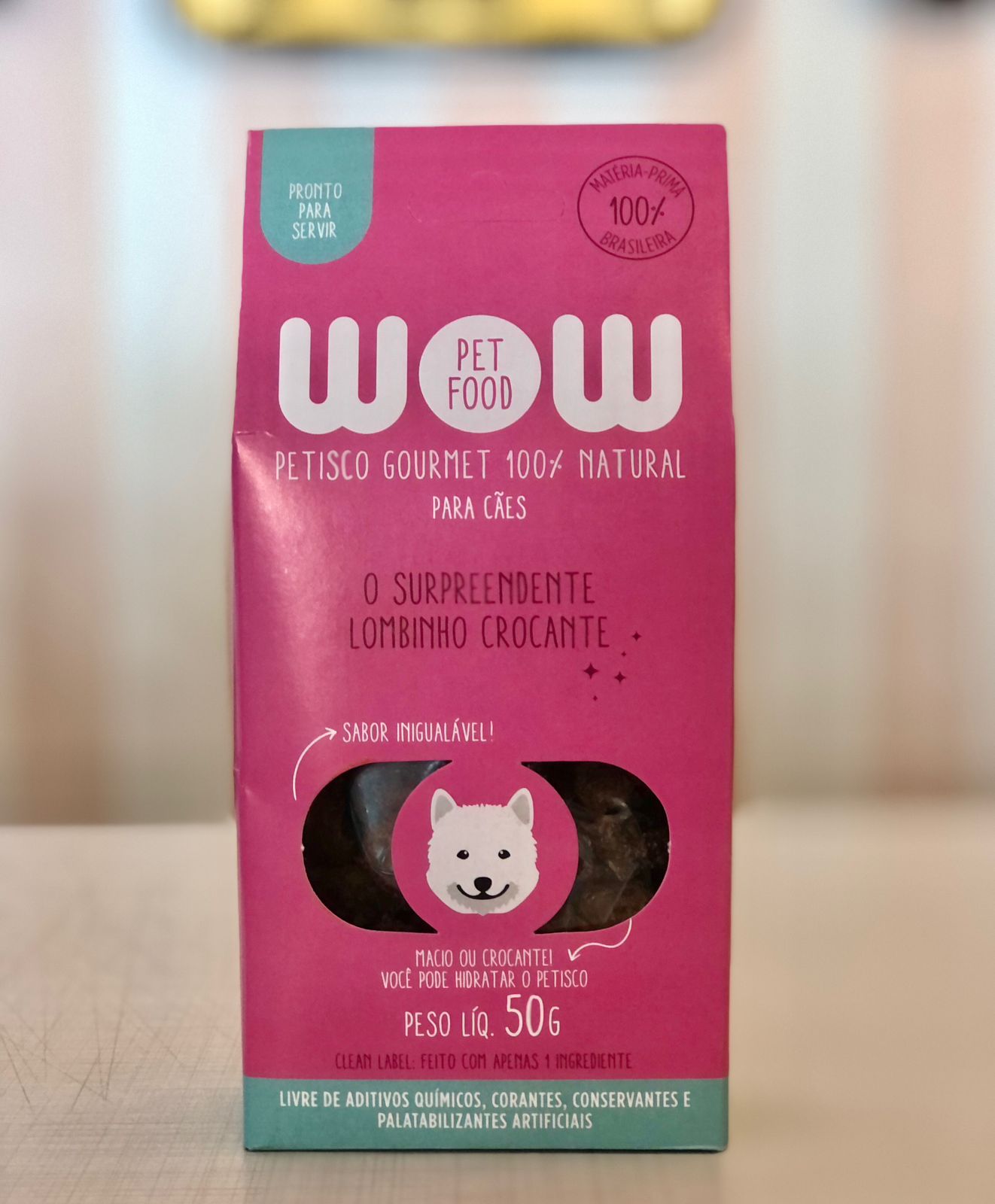 Wow Petisco Gourmet 100% Natural para Cães