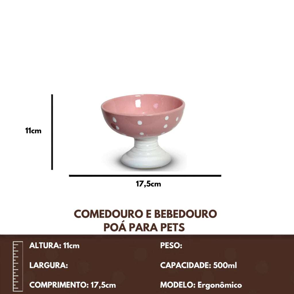 Comedouro/Bebedouro Candy