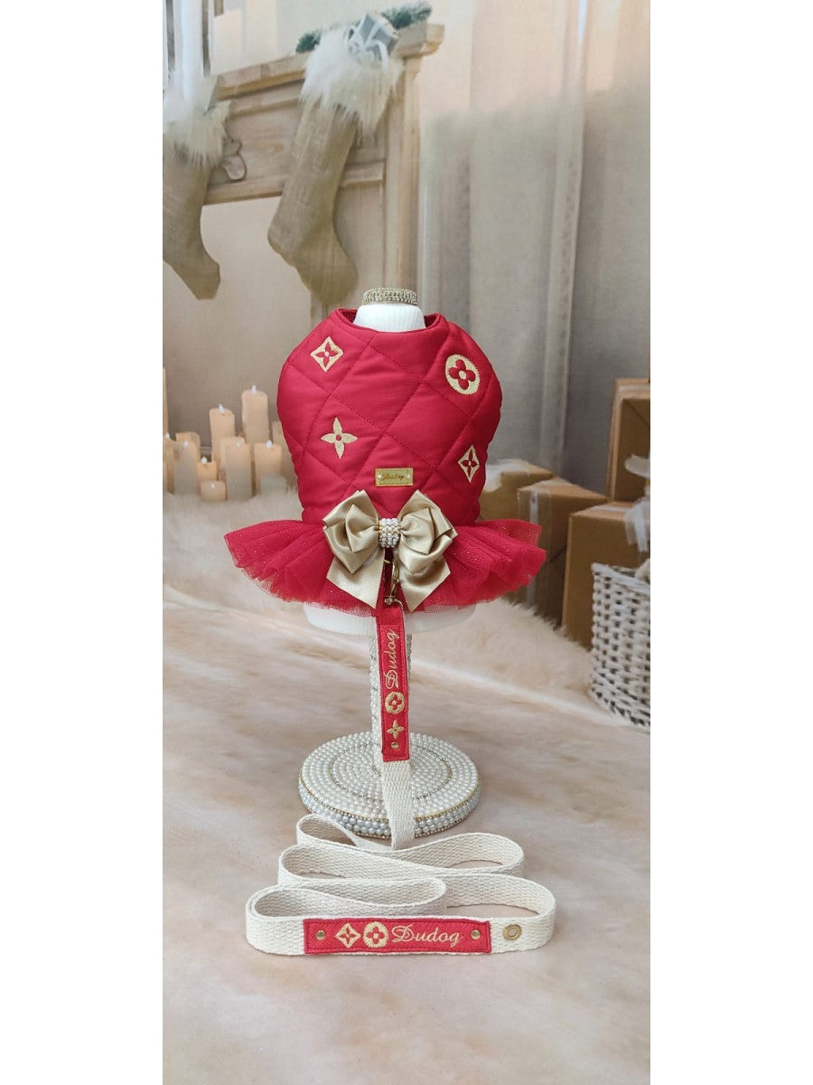 PEITORAL/VESTIDO ENCANTO VERMELHO