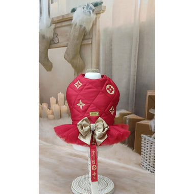 PEITORAL/VESTIDO ENCANTO VERMELHO