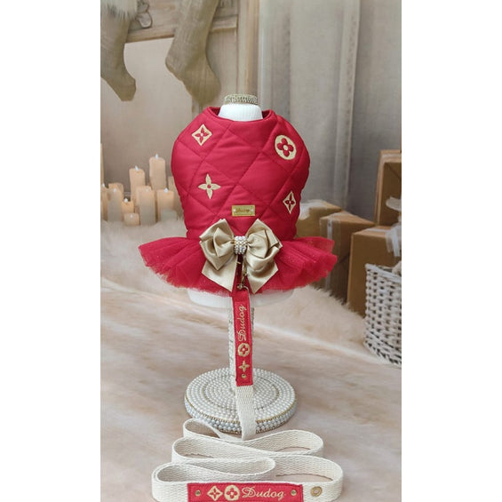 PEITORAL/VESTIDO ENCANTO VERMELHO