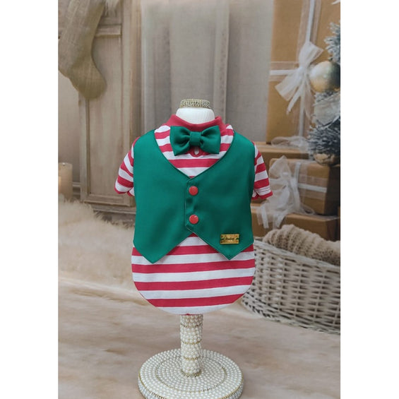 T-SHIRT ENCANTO COLETE VERDE ELFO