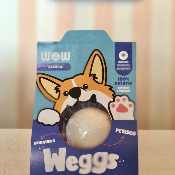 Petisco Natural Wow Pet Food Weggs para Cães