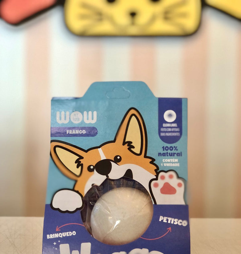 Petisco Natural Wow Pet Food Weggs para Cães