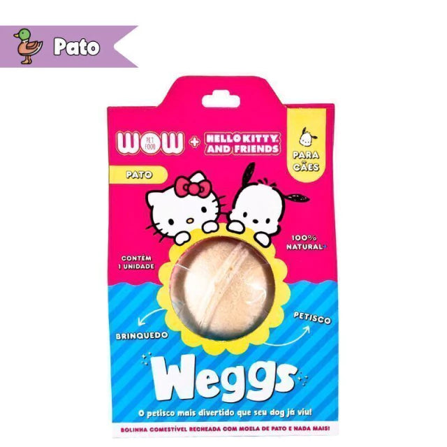 Petisco Natural Wow Pet Food Weggs para Cães