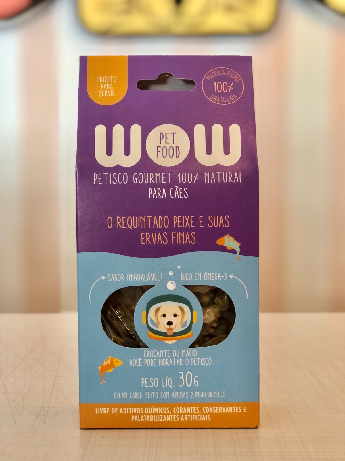 Wow Petisco Gourmet 100% Natural para Cães