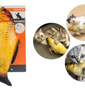 Pet Cat Brinquedo Elétrico  Dourado