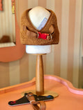 Peitoral Print + Guia - Teddy Marrom