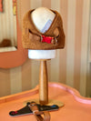 Peitoral Print + Guia - Teddy Marrom